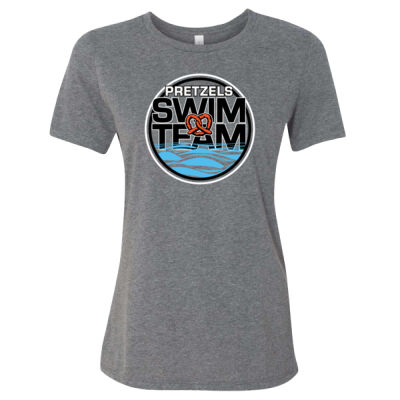 Freeport Middle School Swim Team - Women’s Relaxed Fit Heather CVC Tee Thumbnail