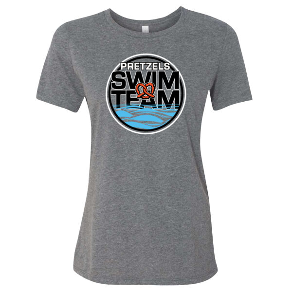 Freeport Middle School Swim Team - Women’s Relaxed Fit Heather CVC Tee Thumbnail