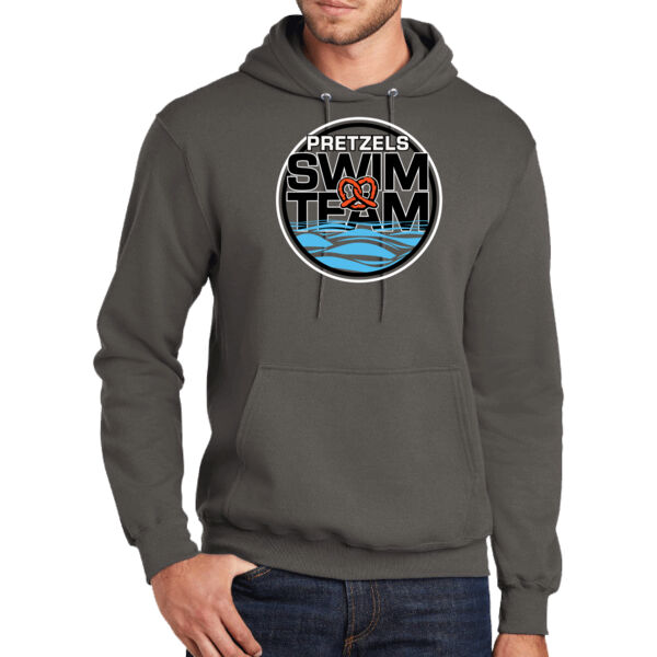 Freeport Middle School Swim Team - Tall Core Fleece Pullover Hooded Sweatshirt Thumbnail