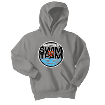 Freeport Middle School Swim Team - Youth Core Fleece Pullover Hooded Sweatshirt Thumbnail