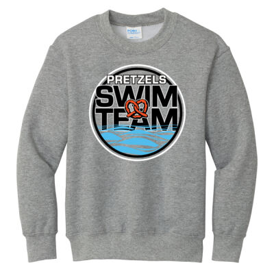 Freeport Middle School Swim Team - Youth Core Fleece Crewneck Sweatshirt Thumbnail