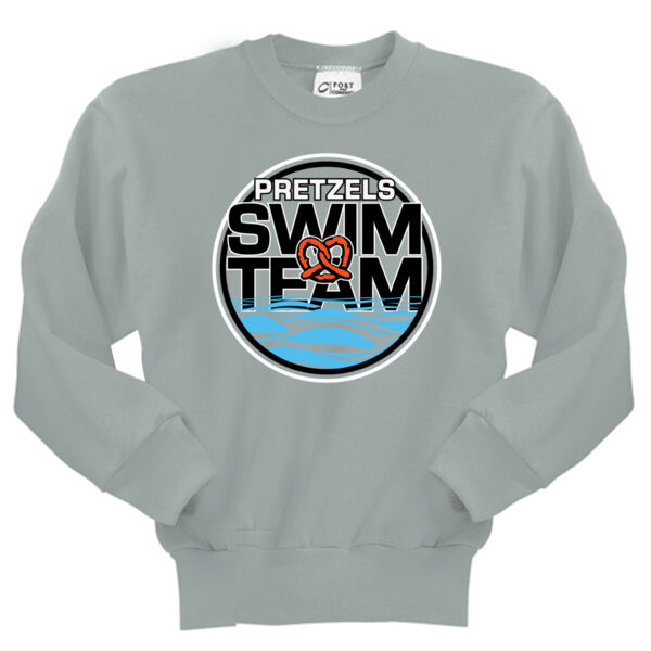 Freeport Middle School Swim Team - Youth Core Fleece Crewneck Sweatshirt Thumbnail