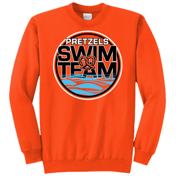 Freeport Middle School Swim Team - Core Fleece Crewneck Sweatshirt Thumbnail