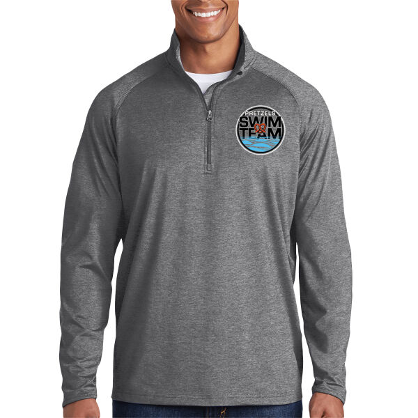 Freeport Middle School Swim Team - Sport Wick ® Stretch 1/4 Zip Pullover Thumbnail